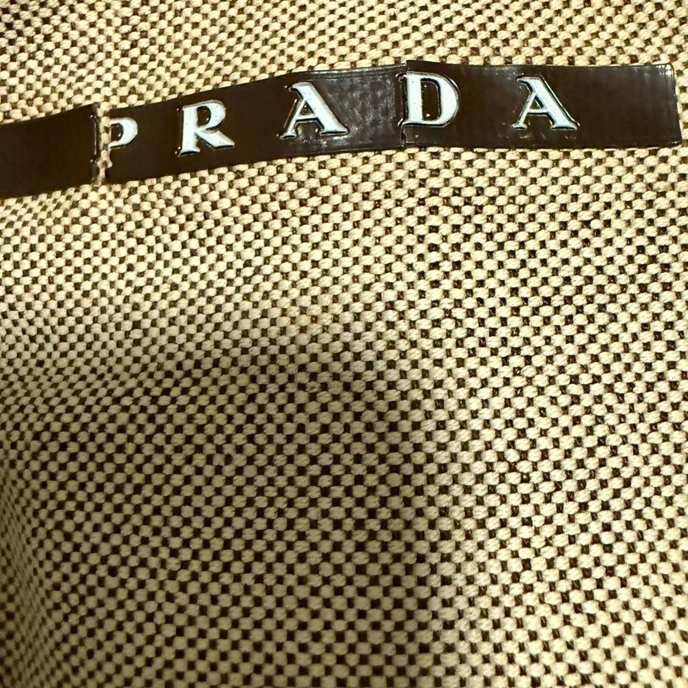 PRADA Tan Messenger Crossbody Bag - Picture 10 of 12